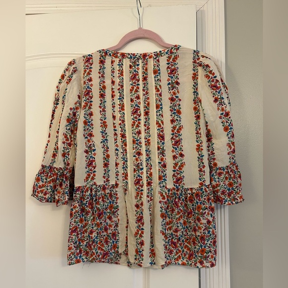 Anthropologie Maeve Hiver Floral Blouse Size 2 - Picture 8 of 8